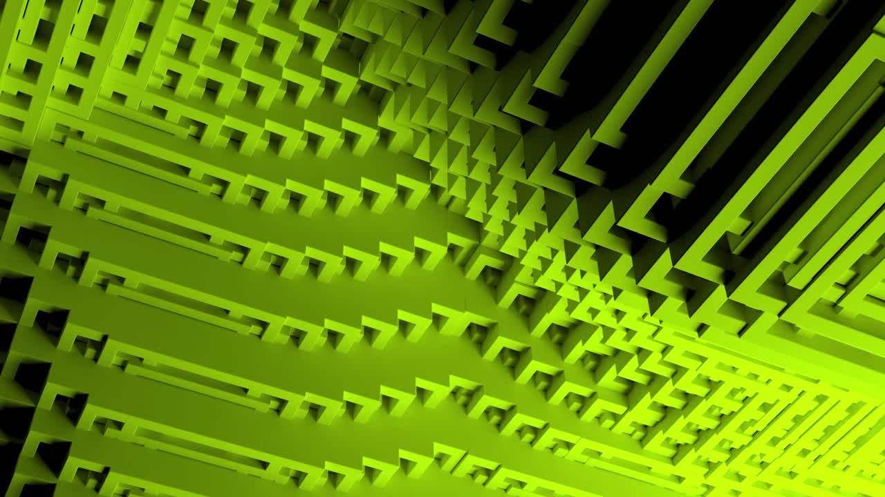 patrón geométrico abstracto en verde