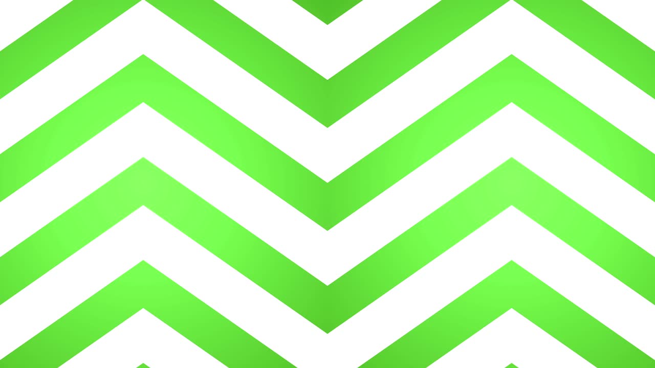 bucle geométrico flechas hacia arriba movimiento abstracto fondo verde y blanco