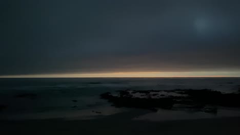 incredible dusk clouds atlantic ocean scene