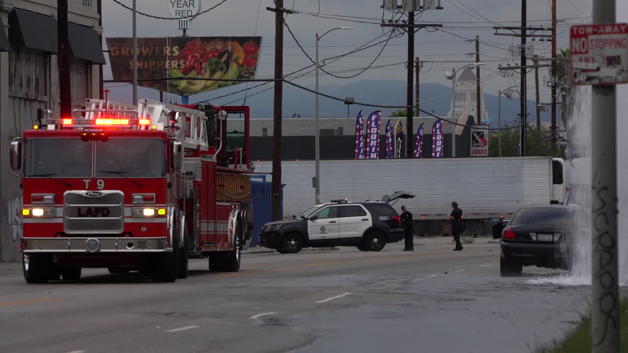 전단 소화전 홍수 거리