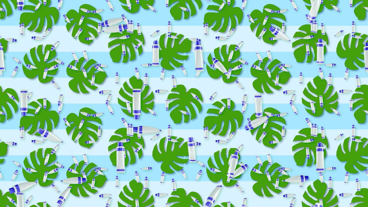 dermatología cuidado de la piel hidratante bucle azulejos caída de fondo naturaleza