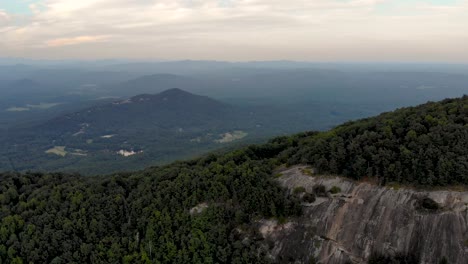 Drone-footage-flying-over-and-around-Yonah-Mt