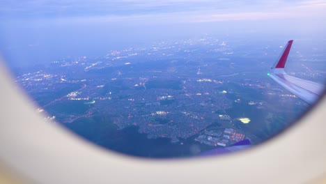 Schöne-Landschaft-Von-Nagoya-In-Der-Dämmerung,-Japan