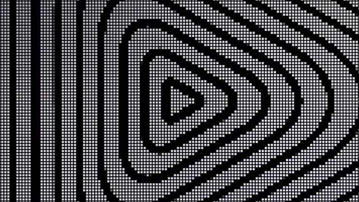 Abstract Pixelated Pattern