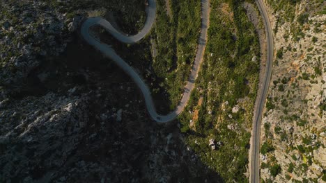 car at sa calobra, palma de mallorca