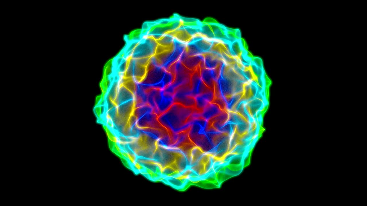 transmisión de campo eléctrico de alta tecnología, multicolor, abstracto