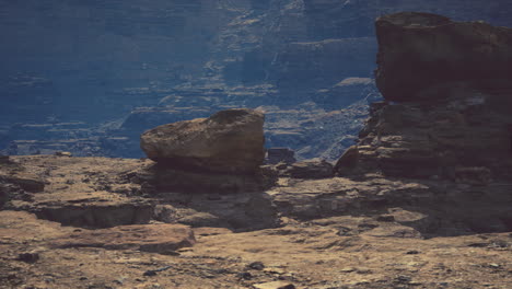 paisaje de cañón rocoso