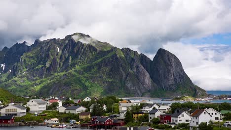 Panorama-Islas-Del-Archipiélago-De-Lofoten