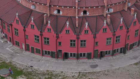 fortress - a historic fortress in gdańsk on the martwa wisła river, formerly located at the main entrance to the gdańsk port at the mouth of the main arm of the vistula river to the baltic sea
