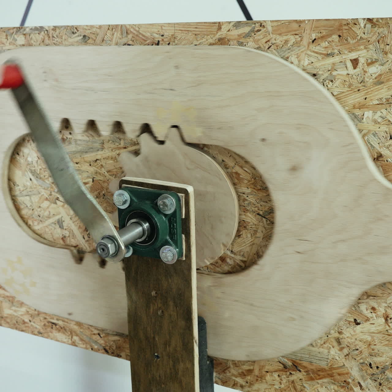 Mechanism of motion. Museum of Science. Christopher Polhem. Square video