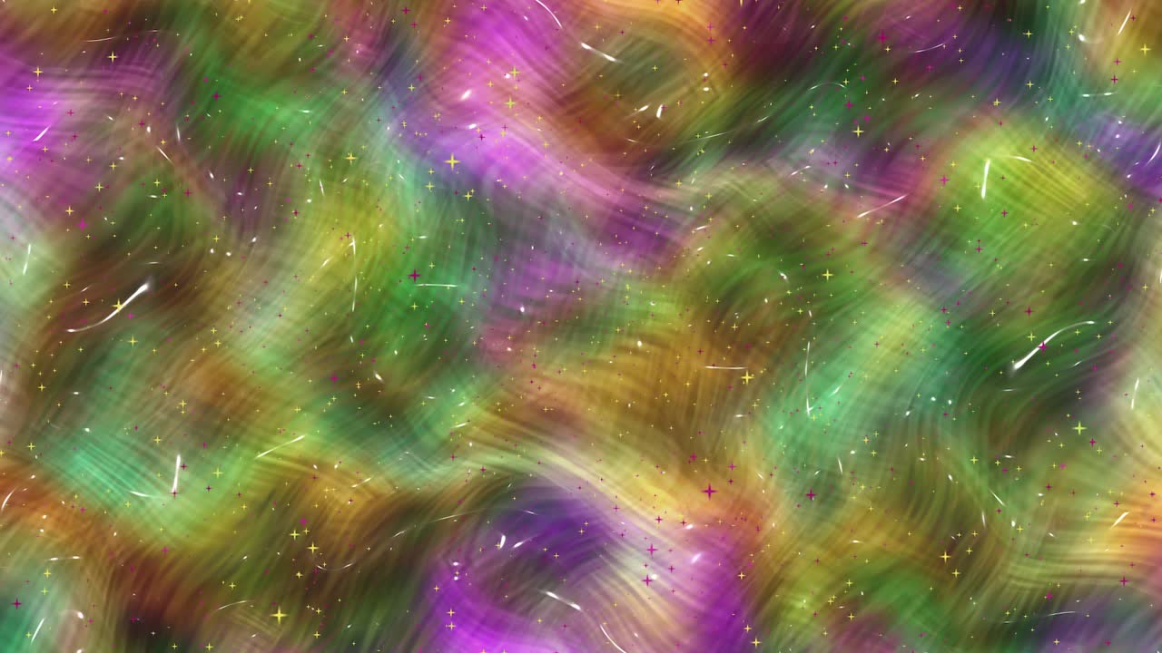 animación abstractamente colorida con un fondo líquido multicolor.