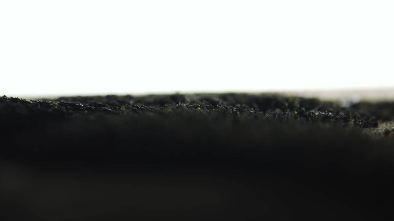 Magnetism On Volcanic Sand Macro Science Background