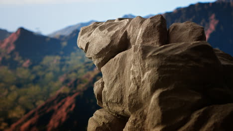 stunning high altitude landscape featuring jagged rock formations