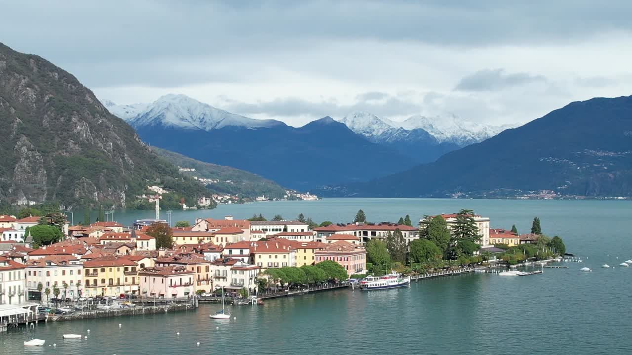 Exploring the stunning aerial views of the Italian Alps and Lake Como