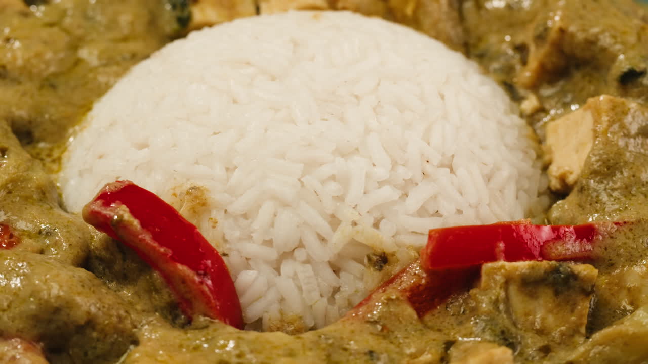 Green Curry with Rice