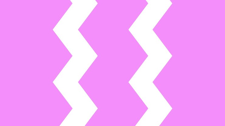 Jagged wave triangle loop material animation motion graphics