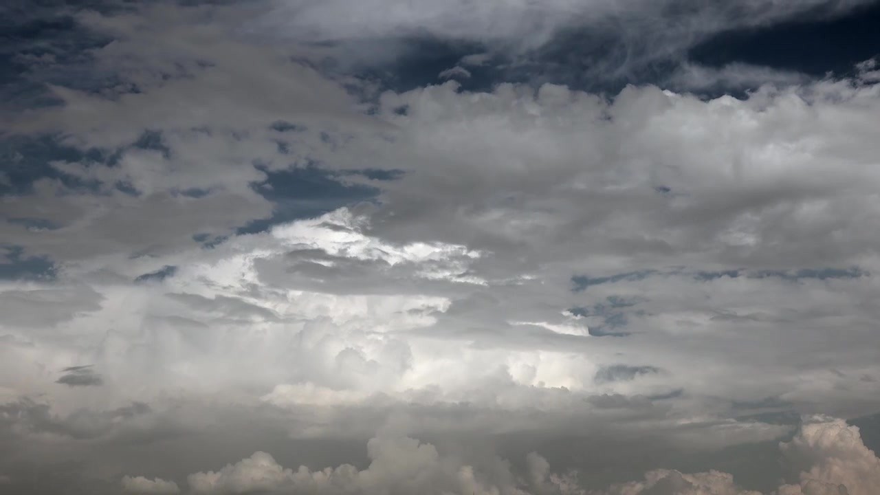 Time Lapse of Dramatic Storm Clouds Moving Across the Sky