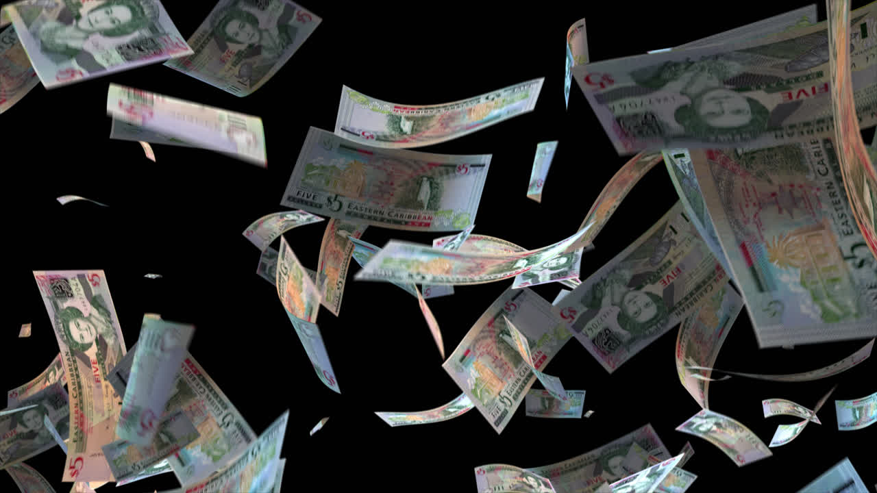 East Caribbean Dollars Falling