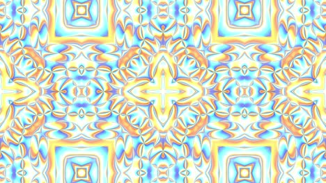 superficie de mosaico animado de moda 4k. fondo holográfico de movimiento abstracto