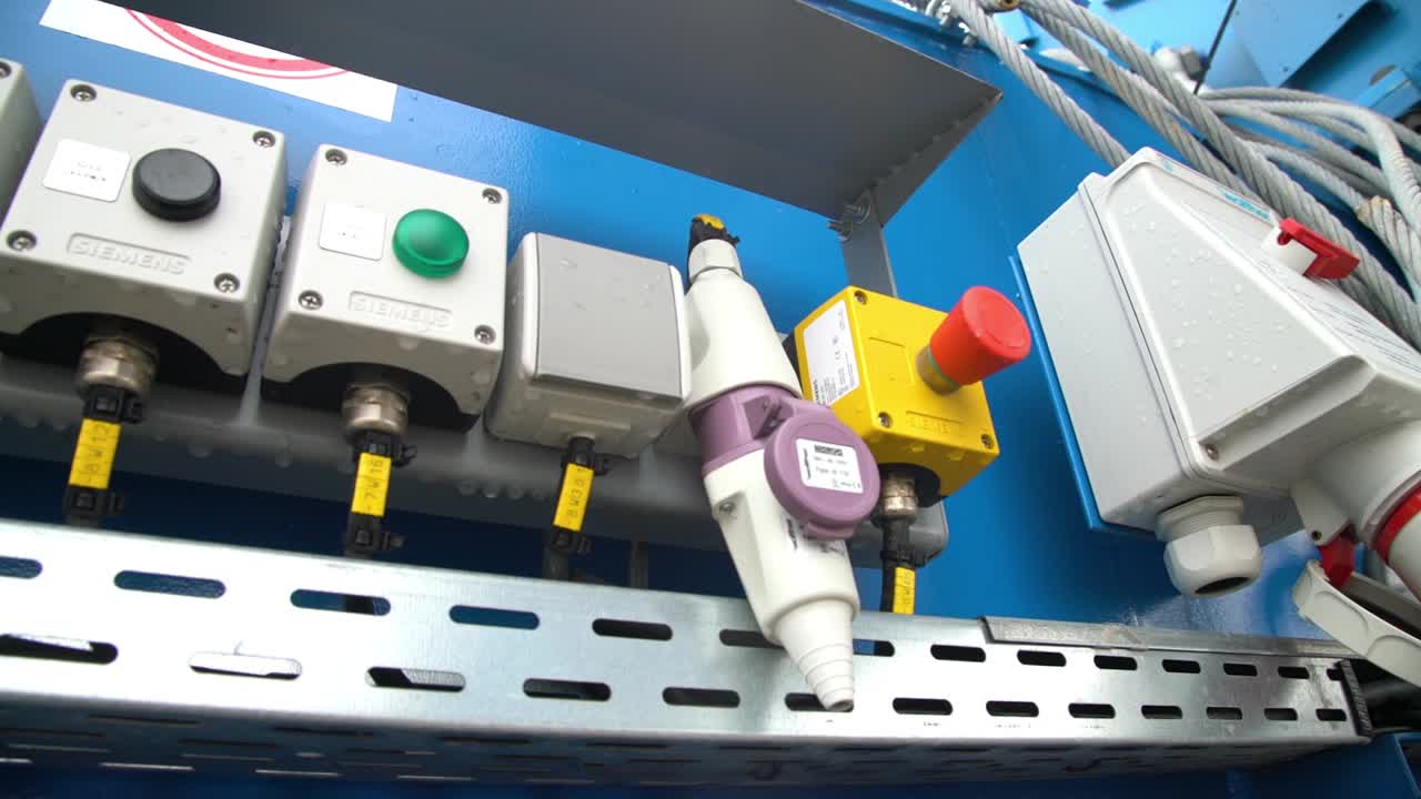 pannello di controllo industriale