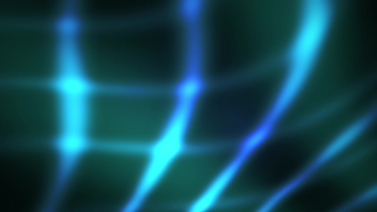 Abstract Background with Glowing Blue Light Waves