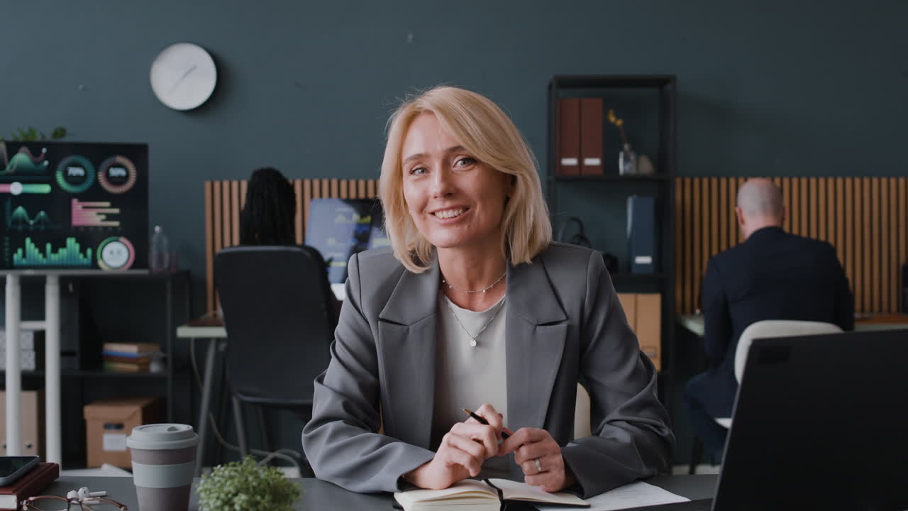 Business Woman in Meeting