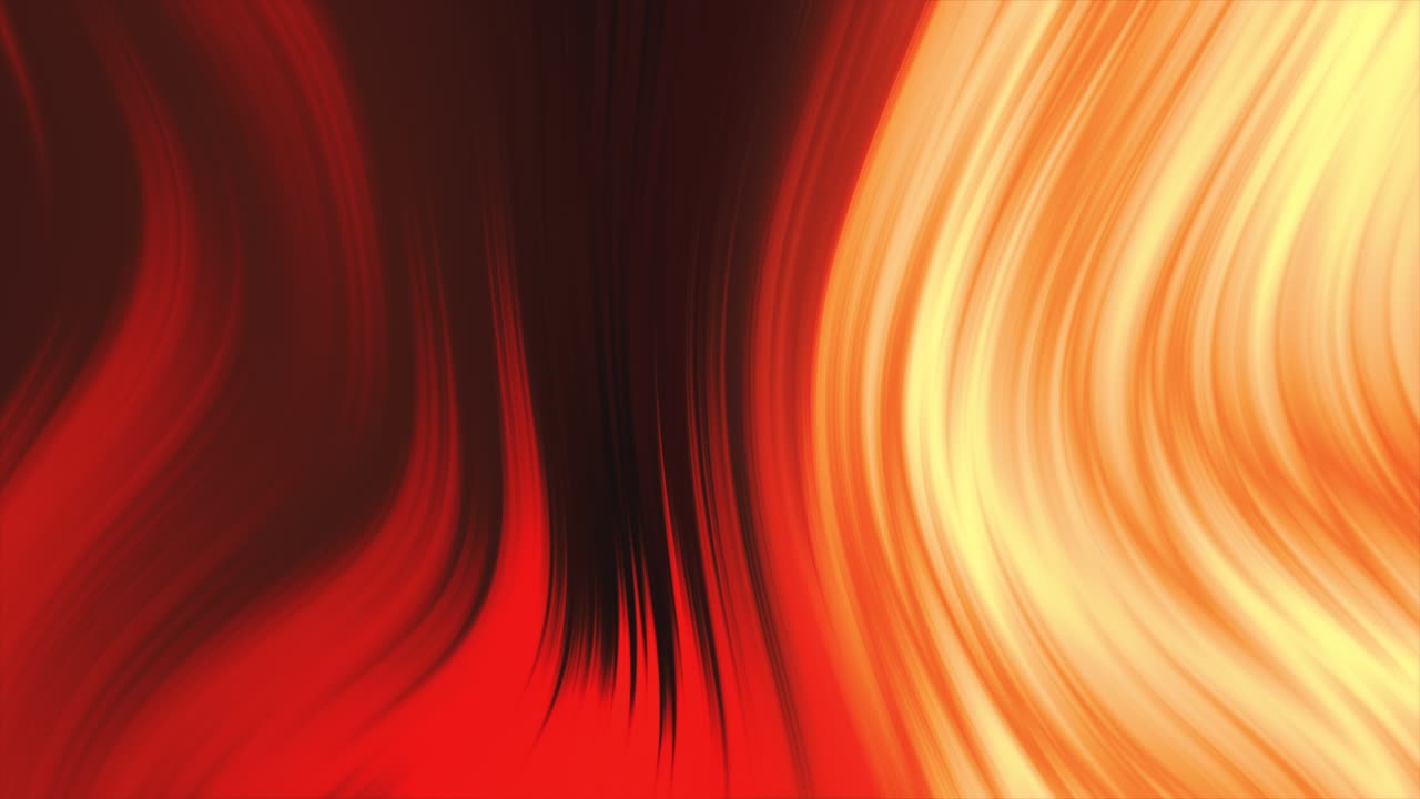 abstracto fondo rojo y naranja líneas en movimiento lento patrón de bucle sin costuras 4k