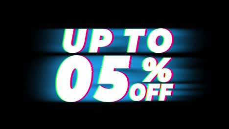 up to 05% off promotion graphic design
