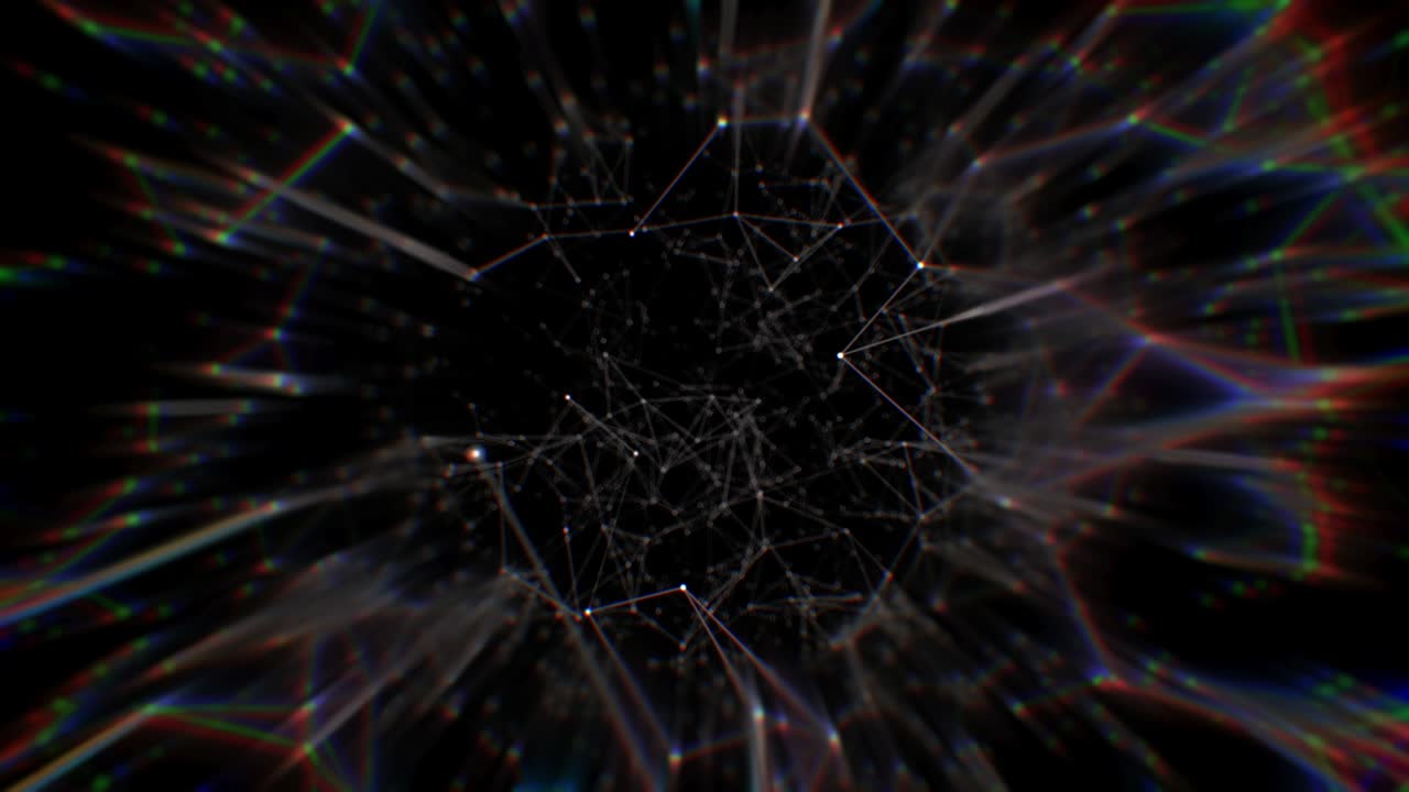 tecnología azul hermosa animación de bucle