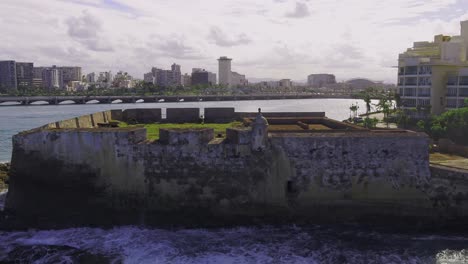 Flying-on-San-Geronimo-Fort-in-Puerto-Rico