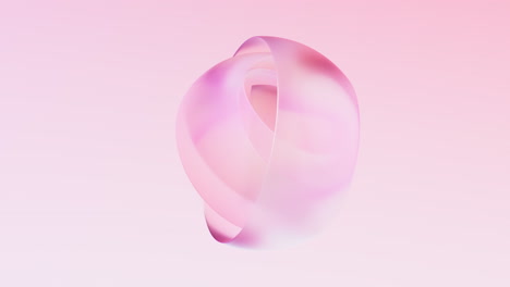 gradient transparent geometry background, 3d rendering.