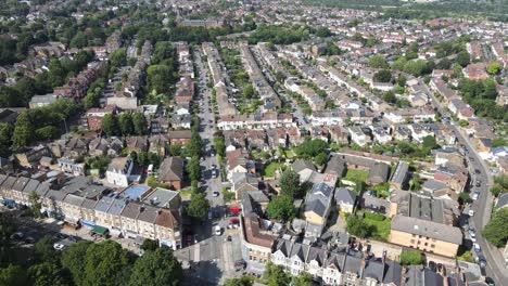 wanstead east london uk aerial footage