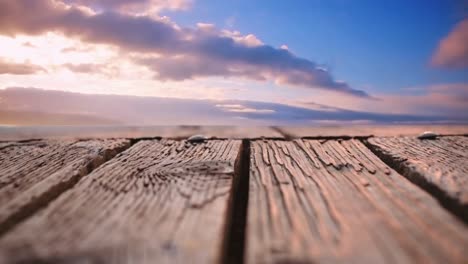 deck with a view of the sky