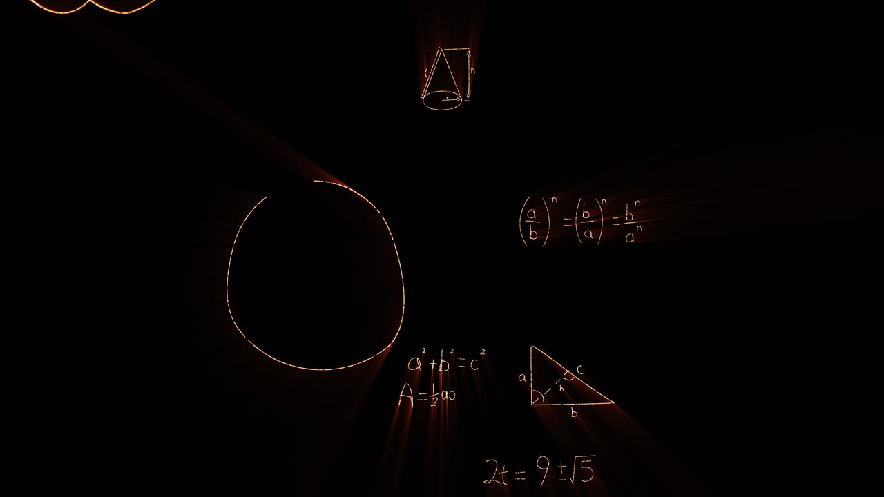 fórmulas matemáticas en la pizarra