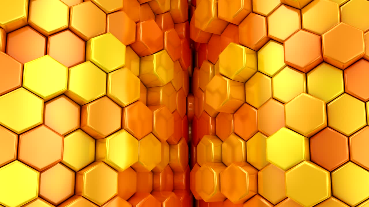 Background of Hexagons