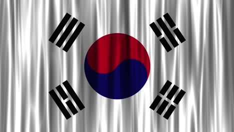 south korean national flag (loopable)