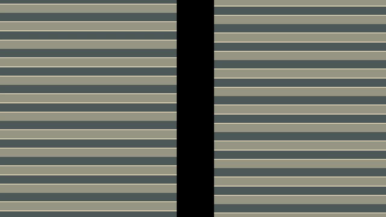 animación compuesta por rayas de colores intersectadas.