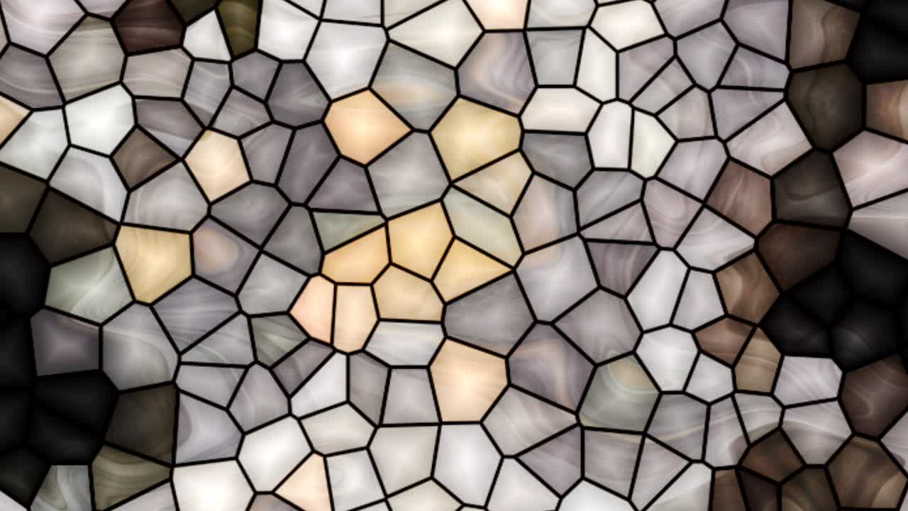 hermoso fondo de animación de patrón ondulado de vidrio abstracto y colorido.