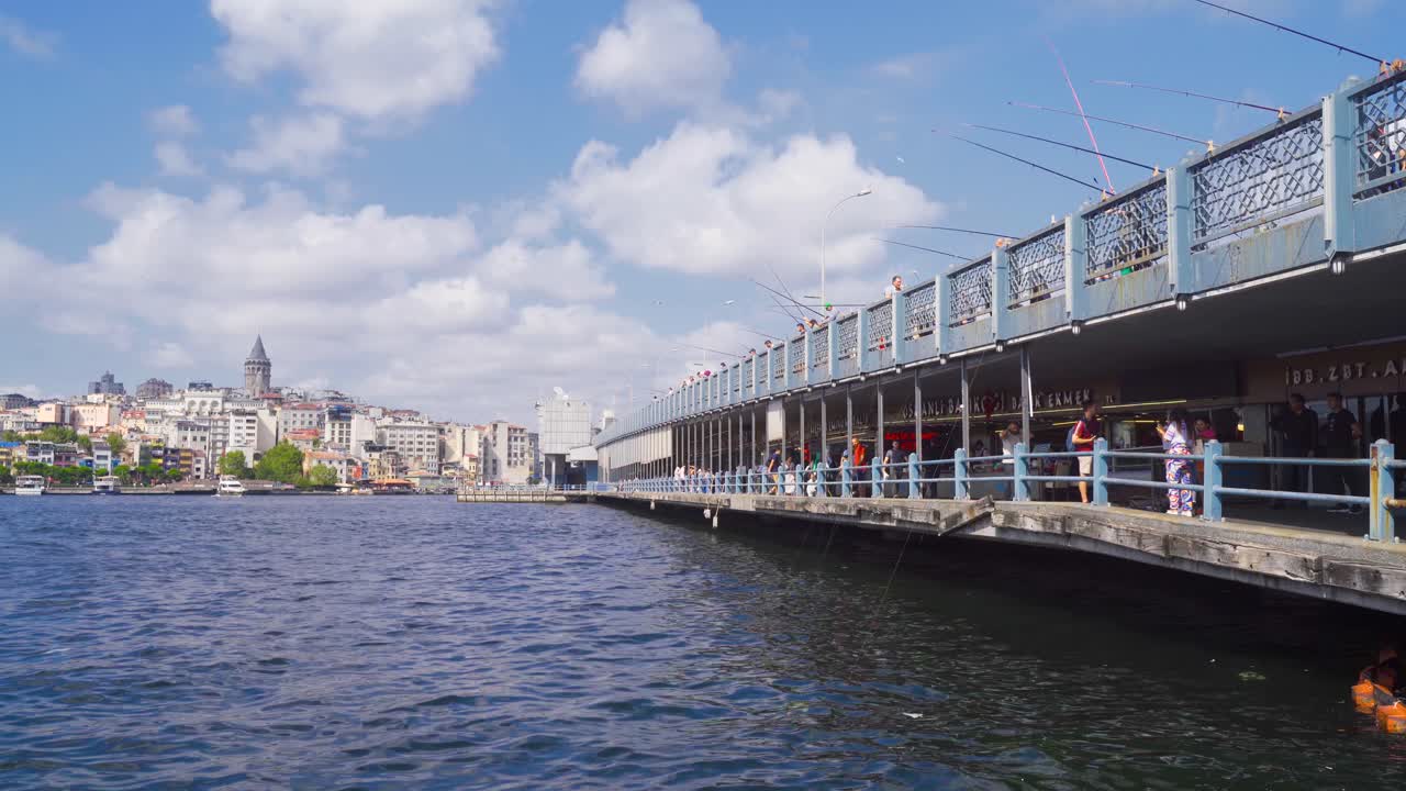 이스탄불에서 바다의 전망.