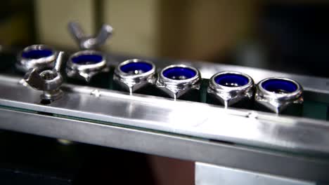 automatic vision system for inspection nuts in product line