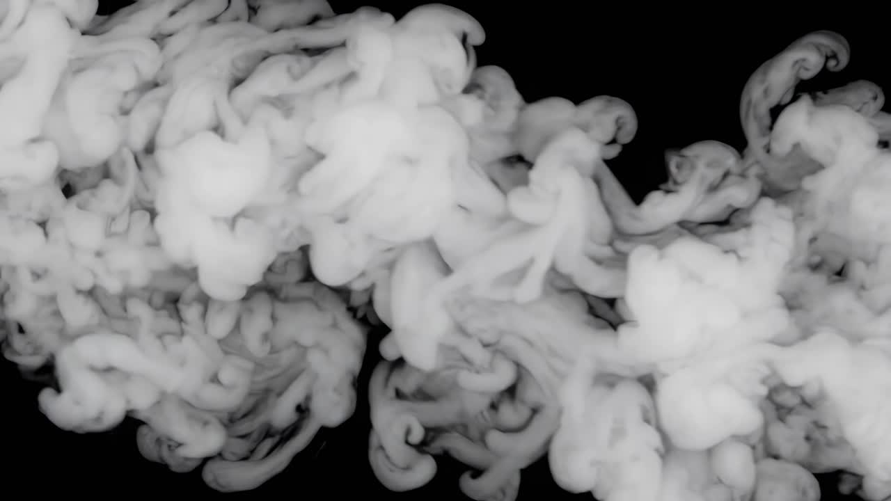 patrones de tinta y humo abstractos