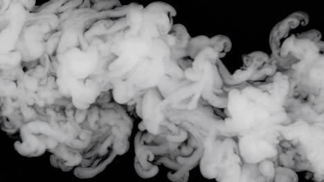 abstract ink and smoke patterns