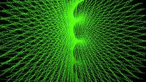 green color dot shape pattern animation motion graphics