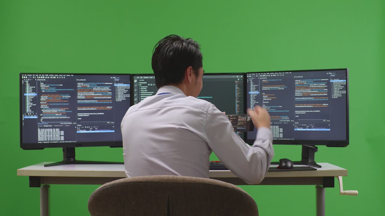 programador celebrando el éxito