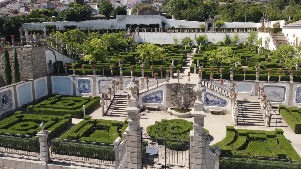 jardines del antiguo palacio episcopal de castelo branco