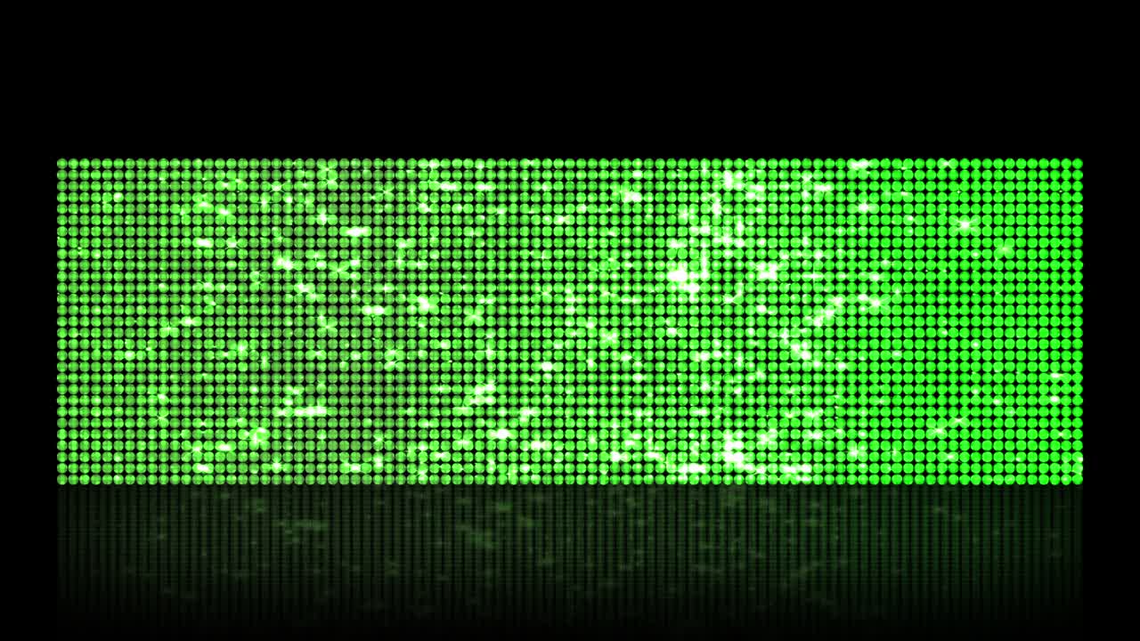 무대 반이는 led 라이트 루프 애니메이션