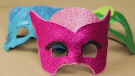 pj masks inspiration ready, colorful handmade diamond foam masks for carnival