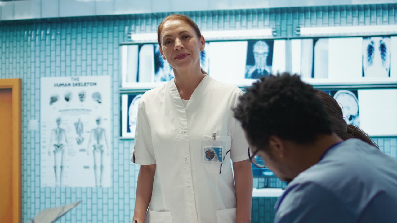 Medical Professionals in a Clinic