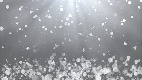 abstract silver background with geometric shapes
