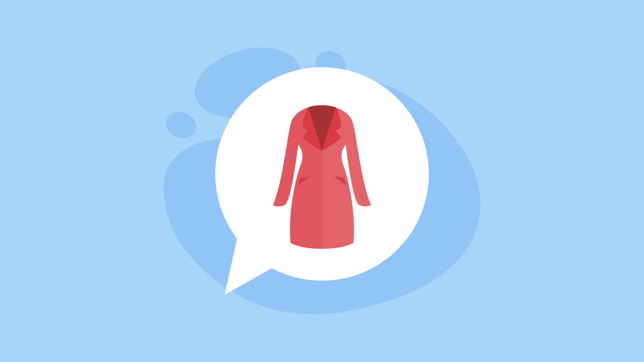 은 코트 일러스트레이션